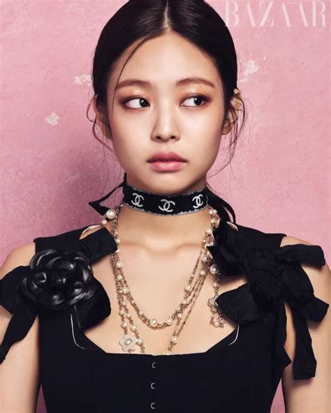 jennie  harpers bazaar korea january  issue imgur blackpink