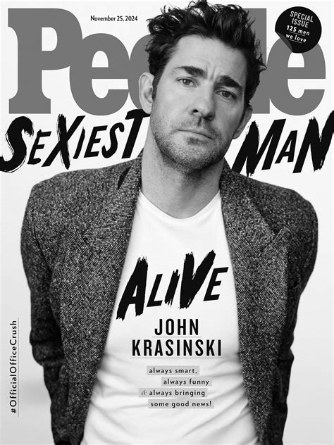 Actor John Krasinski named People magazine's 2024 Sexiest Man Alive