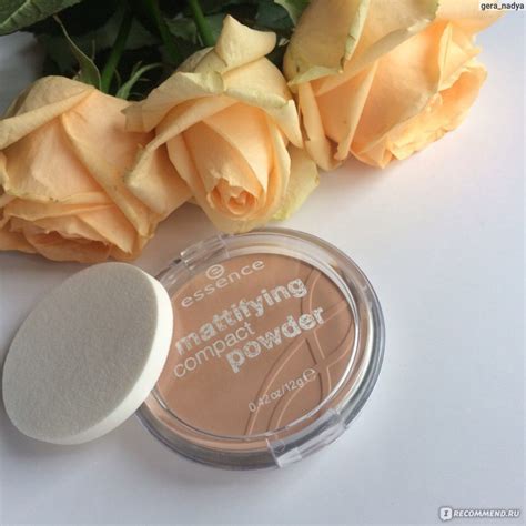 Пудра Essence mattifying compact powder - «Хорошая пудра на вес золота ...