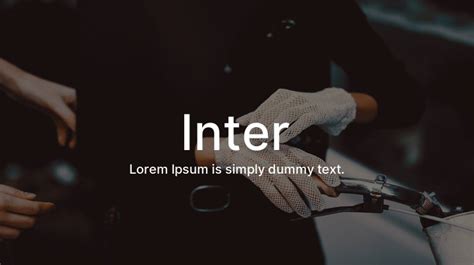 Inter Font Family : Download Free for Desktop & Webfont