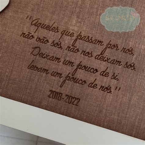 Quadro de Assinaturas Corações - Formato Árvore Lateral | StoRin