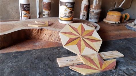 Carpintaria Estrela - Brilhante idéia Estrela Náutica 3D Em Marchetaria | Estrela náutica ...
