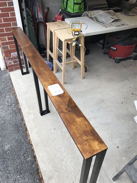 diy behind the sofa table 2