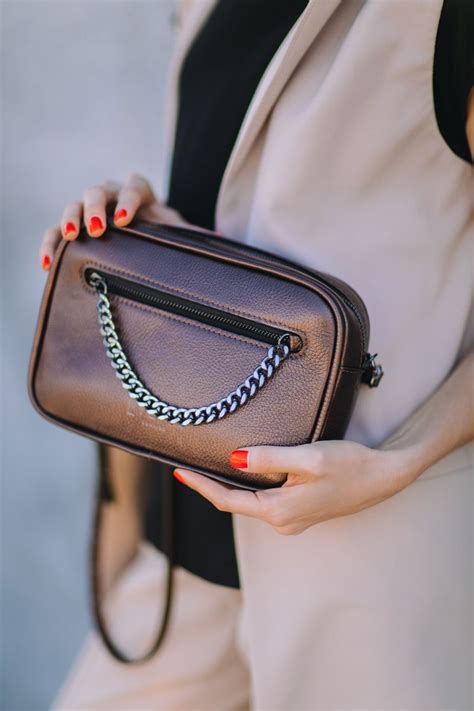 Pin on Leather bag