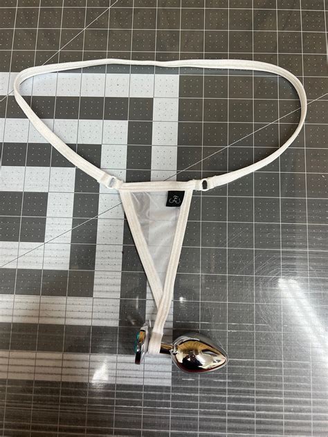 Butt Plug Micro or Normal Thong Bottoms Variety of Colors - Etsy