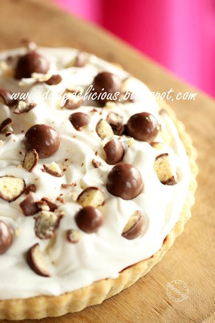 dailydelicious thai: Chocolate Tart with Malteser: When your favorite ...