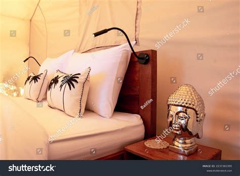 Glamping Interior Inside Tent Stock Photo 2237383395 | Shutterstock