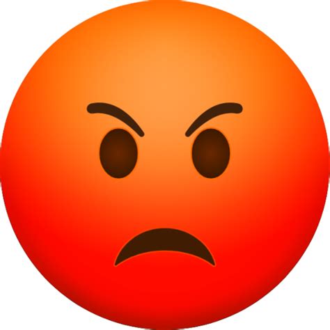 "Pouting Face" Emoji - Download for free – Iconduck