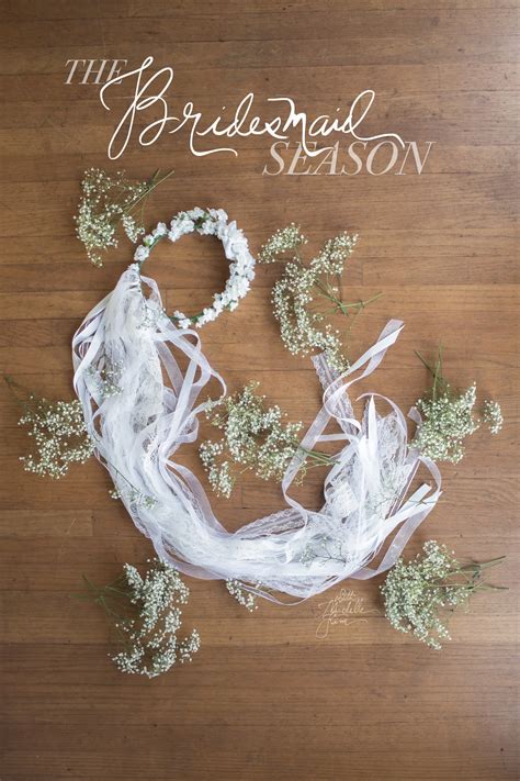 The Bridesmaid Season: DIY Flower Crown Veil — With Michelle Kim