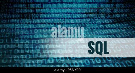 sql  abstract technology binary code backgrounddigital binary data