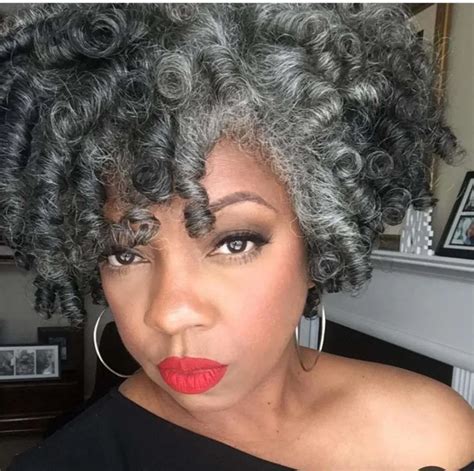 Short Crochet Curly Gray Grey Human Hair Wigs Silver/Grey, Real Remy ...