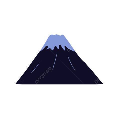 Mount Fuji Clipart Transparent PNG Hd, Mount Fuji, Asia, Japan, Blue ...