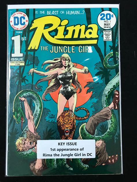 1974 DC COMICS RIMA THE JUNGLE GIRL NO. 1