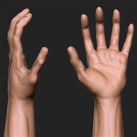 artstation hand sculpture