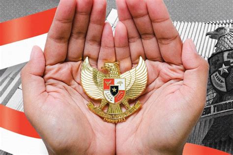 makna perisai  lambang garuda pancasila jawaban soal pkn
