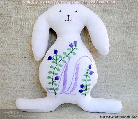 Игрушки с вышивкой. Идеи - Russian-Handmade.com
