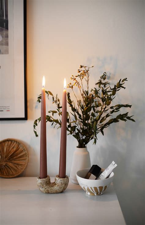 diy candle stand 2