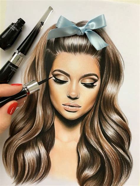 Круто нарисованные волосы