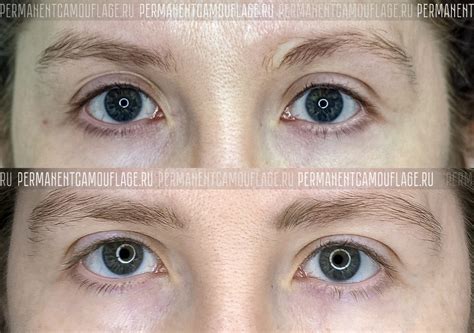 Перманентный камуфляж - примеры работ в Санкт-Петербурге