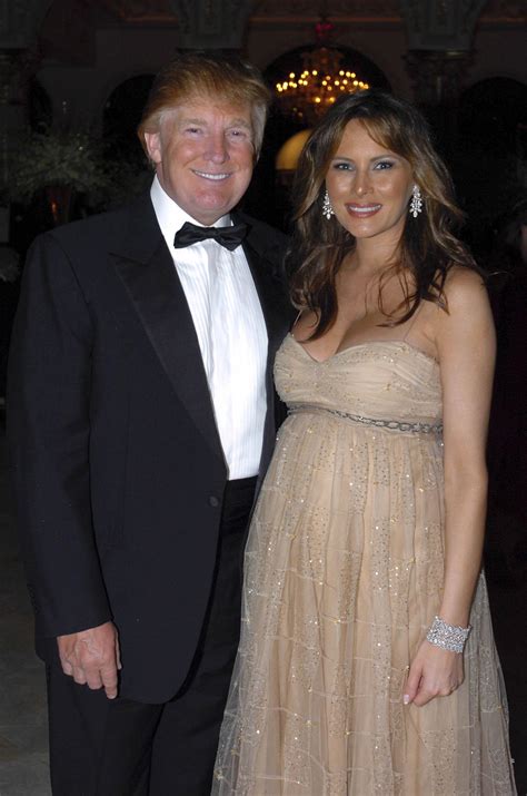 Melania Trump photos with Donald and Barron Trump over the years