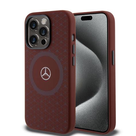 iPhone 15 Pro Max Funda Mercedes Benz Silicona Liquid Magsafe – X-Level