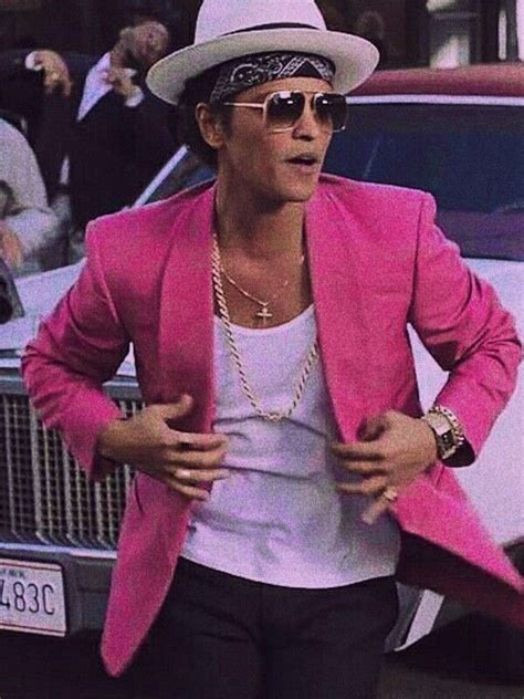 Bruno Mars Pink Jacket - Stardom Jackets