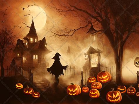 Halloween Background Wallpaper Graphic by sublimation.designs.tr ...