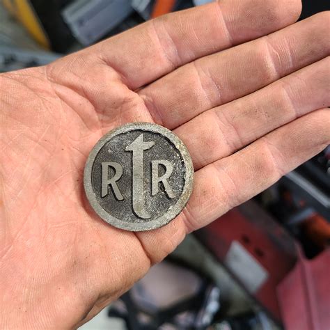 Heavy emblem/insignia made out of cast iron found in a old car. This is