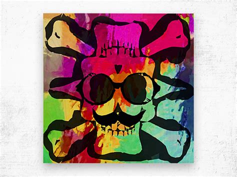 Abstract Skull Painting at PaintingValley.com | Explore collection of ...