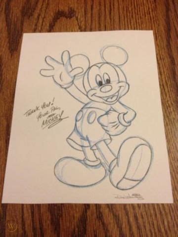 Mickey Mouse Pencil Sketch Drawing A beautiful sketch that arrived in ...