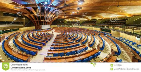 The Hemicycle of the Parliamentary Assembly of the Council of Europe ...