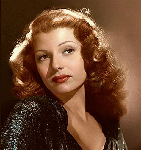 demure  rita color  olga rita hayworth hollywood