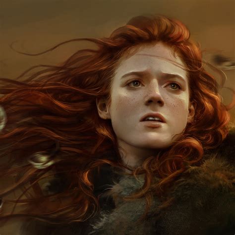 2048x2048 Ygritte Rose Leslie Game Of Thrones Artwork Ipad Air ,HD 4k