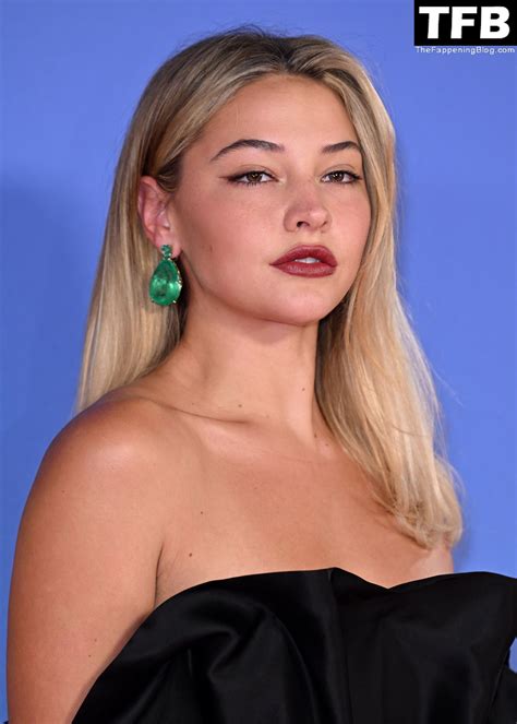 Madelyn Cline Stuns on the Red Carpet at the European Premiere of