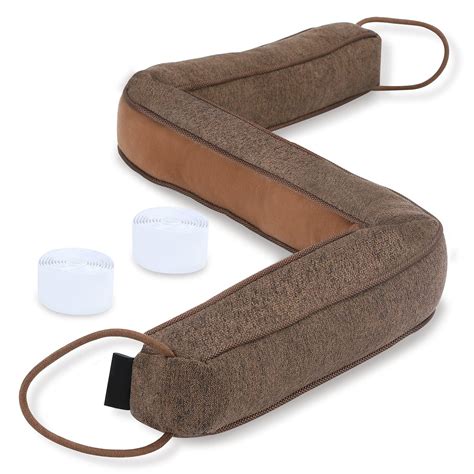 KAKICLAY Door & Window Draft Stopper, Heavy Duty Noise/Wind Blocker