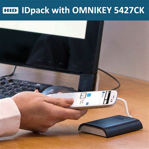 HID OMNIKEY 5427 CK Dual-Frequency BLE & Smart Card Reader — GOV-SERIAL (100PK-DEPOT) (OK-5427-GOV-SERIAL-100PK-DEPOT)