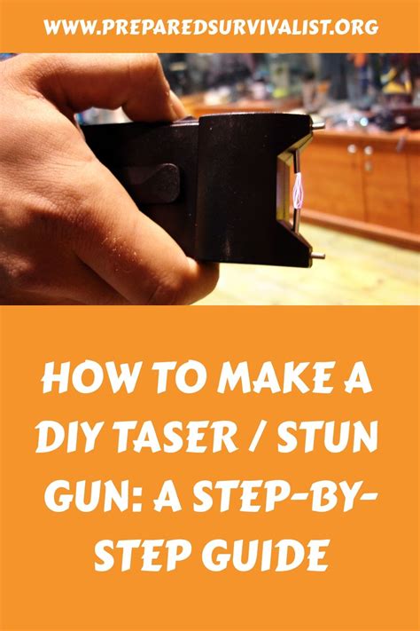How to make a diy taser stun gun a step by step guide – Artofit