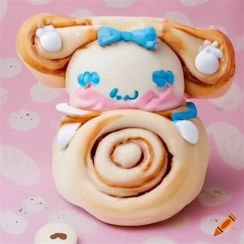 cinnamon rolls shaped  cinnamoroll sanrio character  craiyon