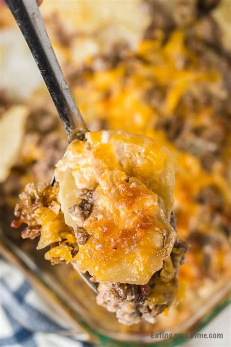 creamy hamburger potato casserole rrrm