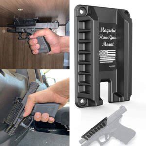 Magnetic Concealed Quickdraw Gun Pistol Holder Holster for Truck, Car ...