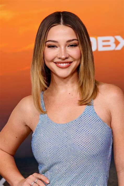 Madelyn Cline attending the Outer Banks season 3 premiere in Los