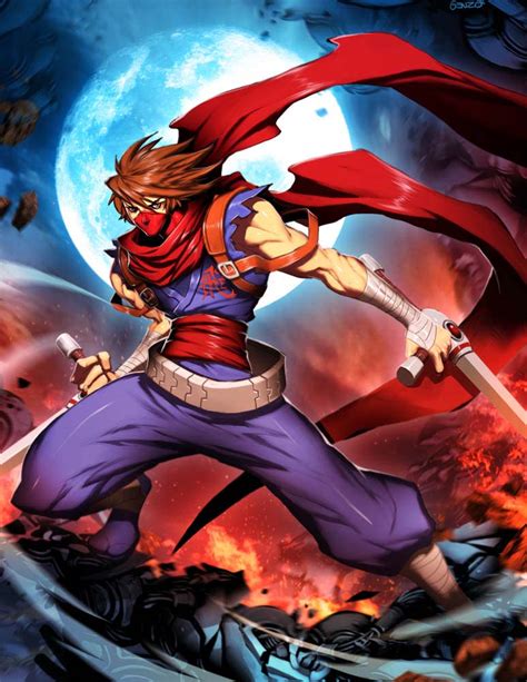 Strider Hiryu from the Strider Games, Art and Cosplays | Game-Art-HQ