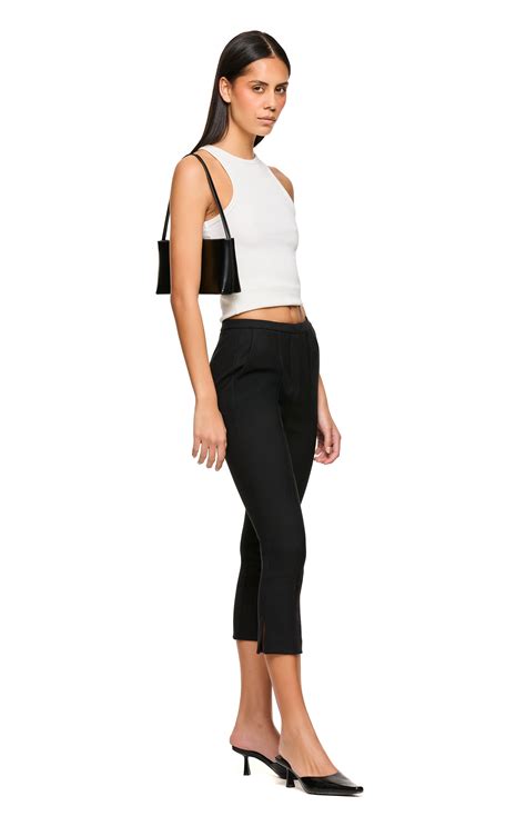 The Shiloh Black Capri Pant | Women's Capri Pants | Nakedvice