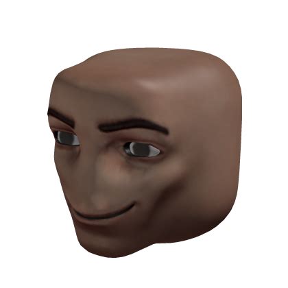 Realistic Man Face - Roblox