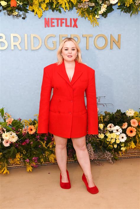 Nicola Coughlan Is Romantic in Head-to-Toe Red at Valentine’s Day