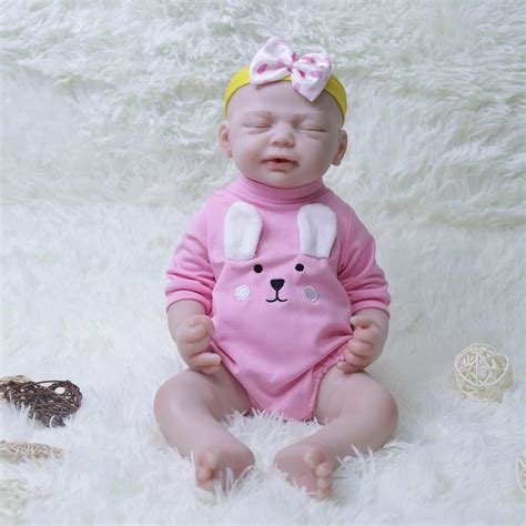 Amazon.com: AISITE Full Silicone Baby Doll Girl with Drink and Pee - 18