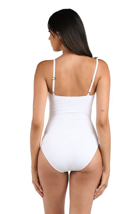 Island Goddess Lingerie One Piece - White