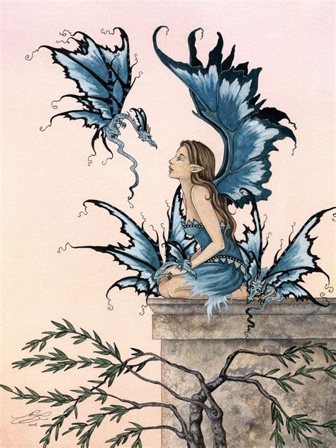 Amy Brown - Dragonlings | Amy brown, Fairy art, Amy brown fairies