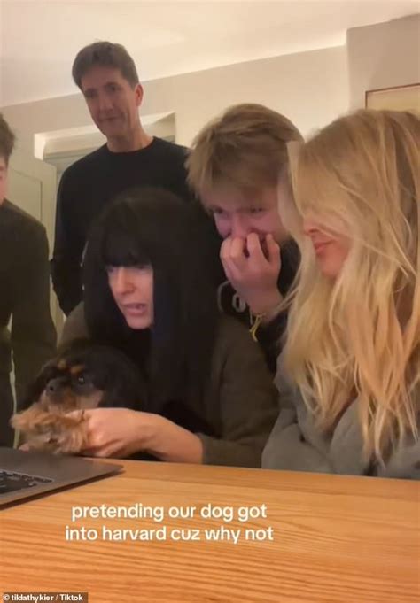 claudia winkleman   rare  appearance  children jake