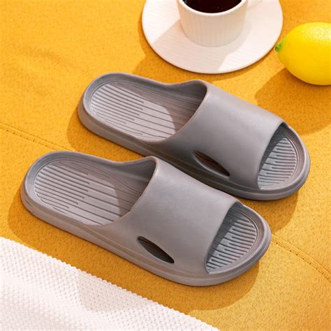 Miluxas Women Shower Slippers Bathroom Slippers Sandals House Slippers